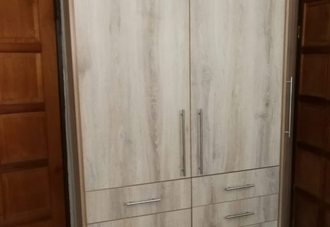 Guest Flat cupboards in Symphony melamine
