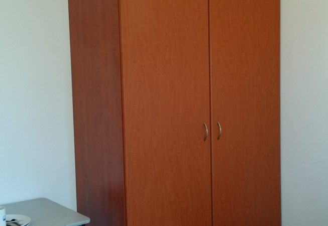 Bedroom Cupboard in Cherry Royal melamine