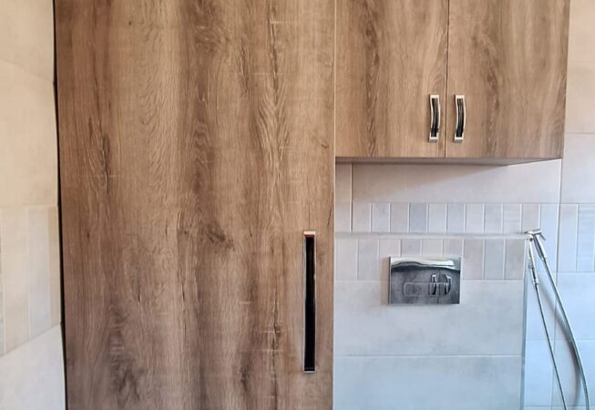 Bathroom revamp using Camden Melawood